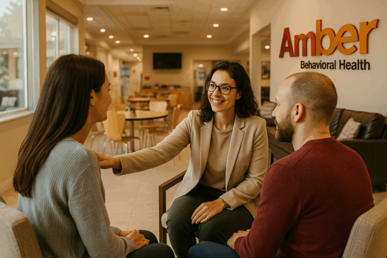 Admissions support at Amber Behavioral Health